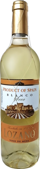 Вино Lozano Vino de Mesa біле сухе 0.75 л (8427894007038)