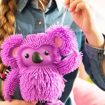 Інтерактивна іграшка Jiggly Pup Запальна коала Фіолетова (JP007-PU)