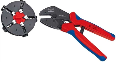 Клещи обжимные со сменными матрицами Knipex MultiCrimp 97 33 02