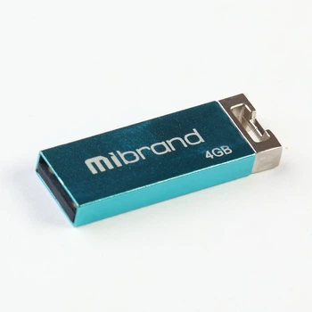 Флеш-накопичувач Mibrand USB 2.0 Chameleon 4Gb Light blue (MI2.0/CH4U6LU)