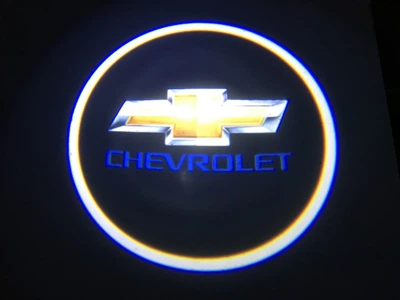 Підсвічування дверей авто з логотипом автомобіля CHEVROLET (универсальна - врізна) G4 5вт LED LOGО
