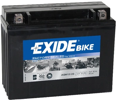 Мотоакумулятор Exide Ready AGM 21 Ah Єв (-/+) 350EN (AGM12-23)