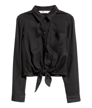Блуза H&M 170 чорна 06-2657