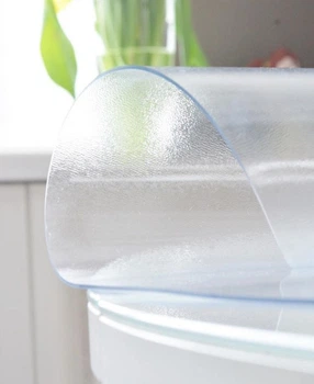 Скатерть защитная DecorProtect Мягкое стекло 180х90 см толщина 2 мм (MS250163)