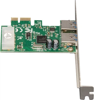 Плата розширення Frime PCI-E to USB3.0 (2 порти) NEC720200F1 (ECF-PCIEtoUSB003.LP)