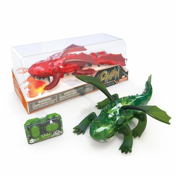 Интерактивная игрушка HEXBUG Нано-робот Dragon Single на ИК управлении, черный (409-6847 black) (409-6847 black)