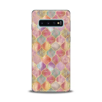Чехол силиконовый для Samsung (Декоративное искусство) Galaxy S10+ Plus самсунг галакси плюс silicone case (767560842)