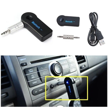 Трансмиттер Bluetooth адаптер AUX для авто с MicroSD