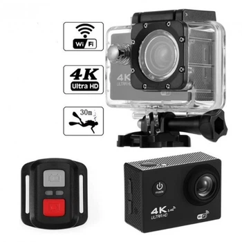 Экшн камера UKC Waterproof 30m 16MP Full HD c Wi-Fi и пультом управления black