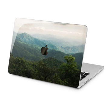 Чехол пластиковый для Apple MacBook (Сказочные горы) Air 13 A1369/A1466 макбук эйр
