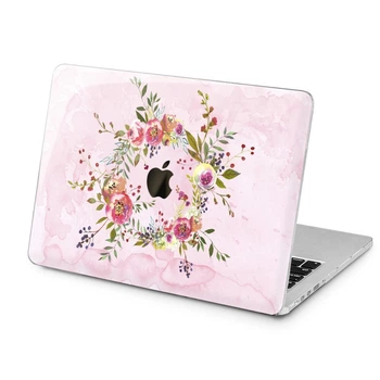 Чехол пластиковый для Apple MacBook (Полевой цветочный венок) 12 A1534 макбук