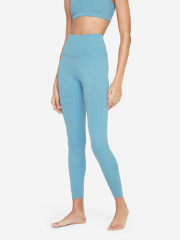 Nike Womens Crochet 7/8 Leggings - Blue