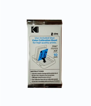 Фотопапір / Фотоплівка KODAK Printomatic ZINK Paper для миттєвого друку 2x3 дюйма 10 аркушів