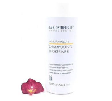 Шампунь-концентрат (1:4) для сухой кожи головы La Biosthetique Shampooing Lipokerine B 1000мл (4040218130010)