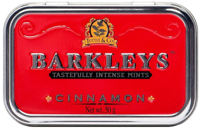 Льодяники Barkleys з корицею 50 г (87313277)