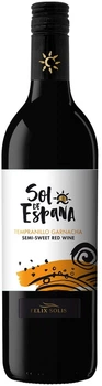 Вино SOL de ESPANA «Темпранільо і Гарнача» червоне напівсолодке 0.75 л 11.5% (8410702001502)