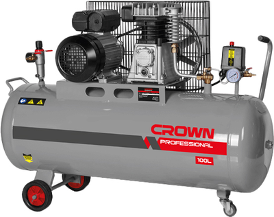 Компрессор воздушный Crown CT36031 100 л