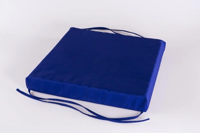 Мягкая подушка для инвалидной коляски Алба Стрим 44х44х6см синяя