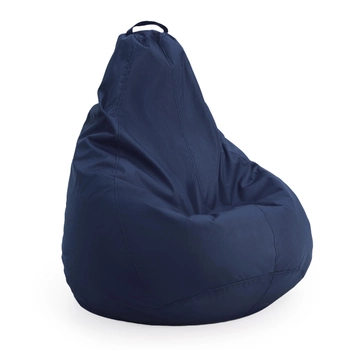 Кресло груша мешок с чехлом Prolisok синий 70х95 (M) Oxford PU 600d