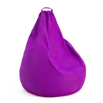 Кресло груша мешок с чехлом Prolisok фиолетовый 70х95 (M) Oxford PU 600d