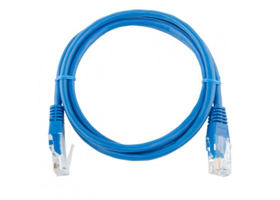 Патч корд (patch cord) синий 70 сантиметров, кат 5Е, UTP, ISO|TIA,