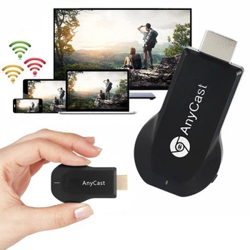 Медиаплеер ретранслятор с встроенным Wi-Fi модулем‎ HDMI для iOS/Android AnyCast M9 Plus