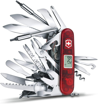 Швейцарский карманный нож Victorinox SwissChamp XAVT Красный (4001704)
