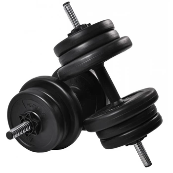Комплект разборные гантели Force Line 20 кг (2×10 кг)