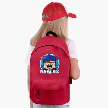 Рюкзак дитячий Роблокс (Roblox) (9263-1220) 17 л Червоний