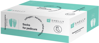 Набор носков для педикюра Shelly 25 шт (4823099501649/4823109404106)
