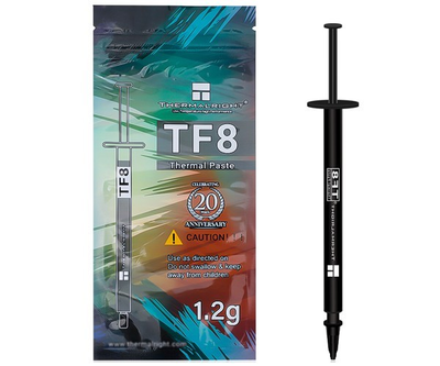 Термопаста ThermalRight TF8 1.2 грамма 13.8W теплопроводность серая