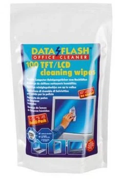 Чистящие салфетки Data Flash DF1516 (100шт, пакет, замена для DF1512)