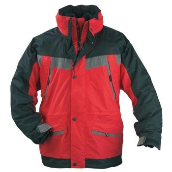 Куртка утеплена Coverguard ICEBERG "3 в 1" S чорно-червона (5ICEBS)