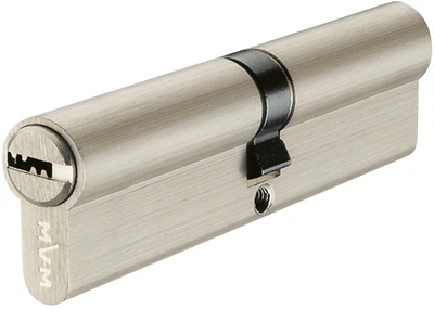 Цилиндр MVM P6P 50/40 SN ключ-ключ 90 мм Матовый никель (P6P50/40 SN)