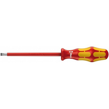 Шлицевая викрутка WERA ізольована Kraftform SL Plus 3,5х100 мм (05006110001)