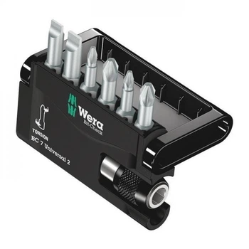 Набір біт WERA Bit-Check 7 Universal 2 (SL, PH, PZ) (05056155001)