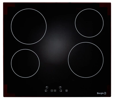 Электрическая варочная поверхность из стеклокерамики Borgio VC 640 Black