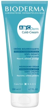 Детский питательный крем Bioderma Abcderm Cold-cream защитный смягчающий 200 мл (3701129801352)