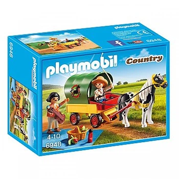 Набор "Пикник" с вагончиком для пони - Playmobil (20-741184)