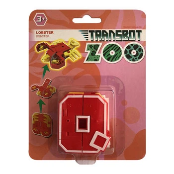Игрушка-трансформер Transbot Lingva zoo Лобстер O (T15507/T15507-17) (10-563190)