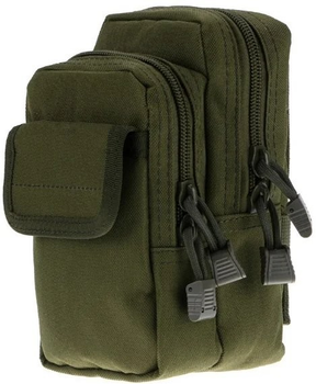Тактическая сумка подсумок Tactic Mini warrior с системой M.O.L.L.E Olive (103-olive)