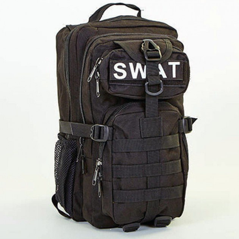 Рюкзак Silver Knight тактический штурмовой 30л Черный (SWAT-3P-black)