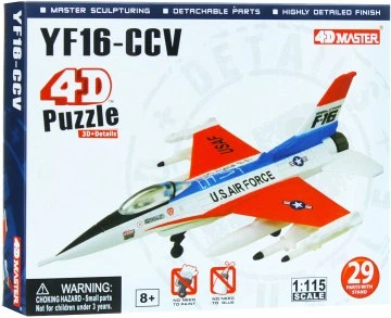 Объемный пазл "Самолет Yf 16-ccv" - 4D Master (20-146733)