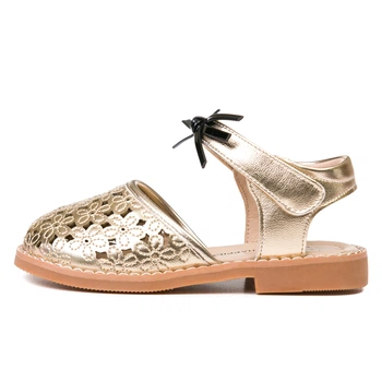 Босоножки Fashion 66051 золотистые 32