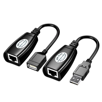 USB подовжувач по RJ45 кручений парі до 50м