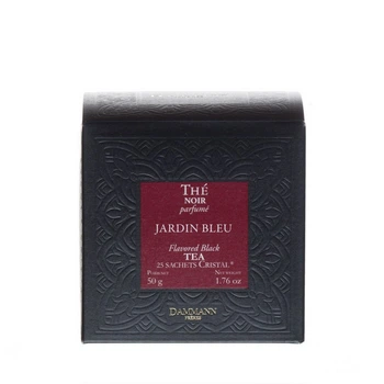 Черный чай ароматизированный Damman Jardin Blue (Блакитний сад) в пакетиках 25 шт