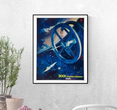 Постер Artel «Космическая одиссея 2001 года», 1968. Режиссёр Стэнли Кубрик A1 59,4 x 84,1 см