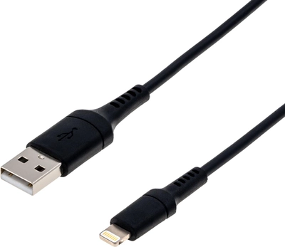 Кабель Grand-X USB-Lightning TL01 сертифицированный Apple MFI 1 м Black (TL01)