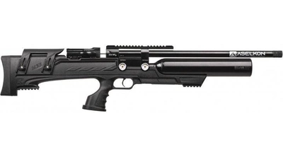 Пневматична PCP гвинтівка Aselkon MX8 Evoc Black кал. 4.5