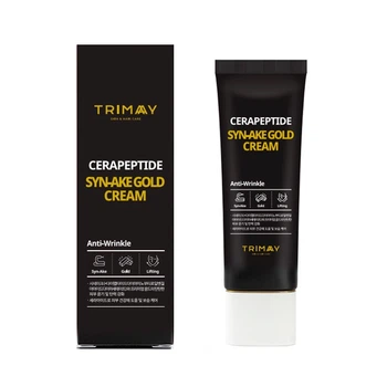 Крем с керамидами и пептидом змеиного яда TRIMAY Cerapeptide Syn-Ake Gold Cream 50 мл